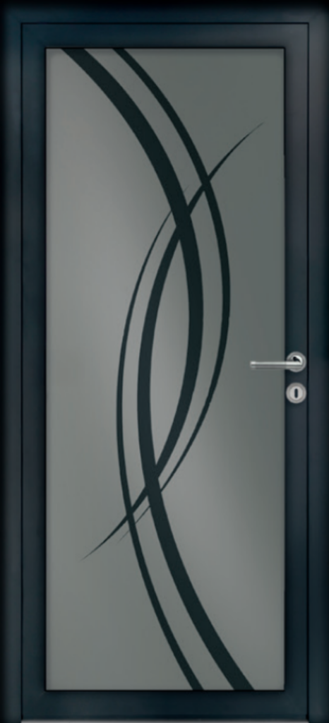 Portes vitrée motifs design Poitiers Fabrix Habitat Poitiers